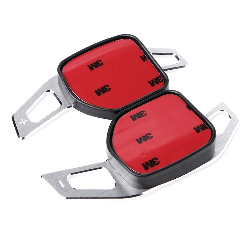 Car Steering Wheel DSG Paddle Extension Shifters Shift Sticker Decoration For AUDI A3 S3 A4 S4 B8 A5 S5 A6 S6 A8 R8 Q5 Q7 RS6 A1