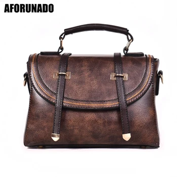 

Luxury Handbags Women Bags Designer Vintage Ladies Solid Shoulder Bags Fashion New PU Leather Tote Crossbody Bags For Women 2020