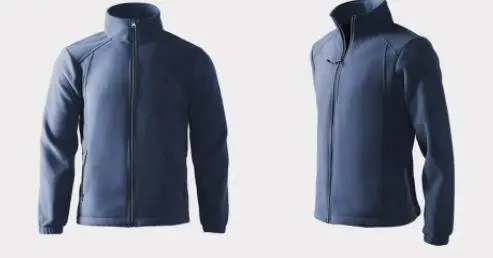 Xiaomi mijia Мужская Флисовая теплая куртка зимняя двойная бархатная зимняя куртка высокое качество - Цвет: gray L