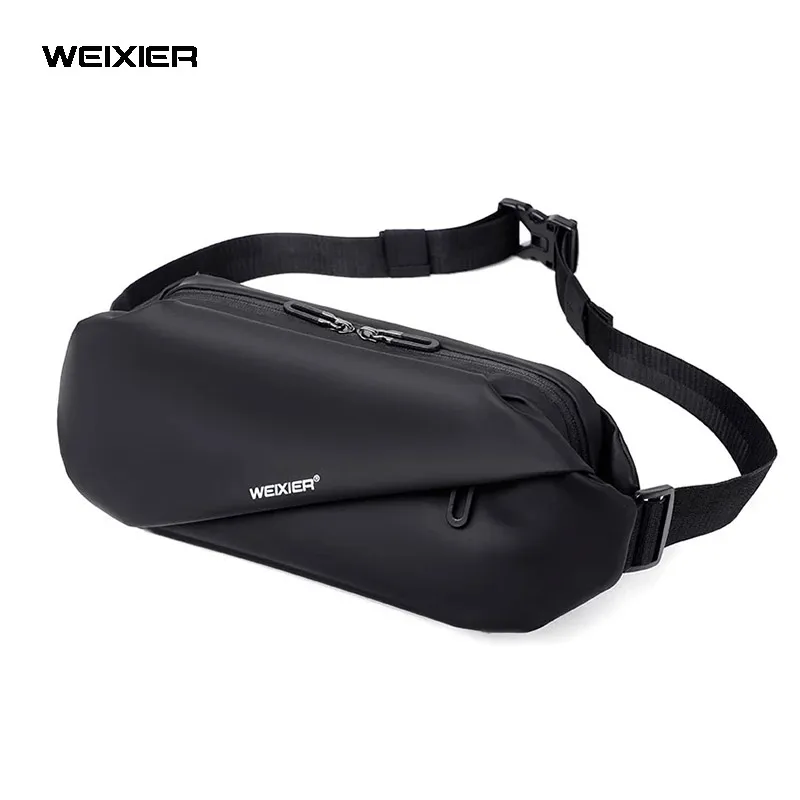 WEIXIER Fashion Multifunction Crossbody Bag for Male Bags Waterproof Shoulder Messenger Bags Short Trip Chest Bag Portable Bag