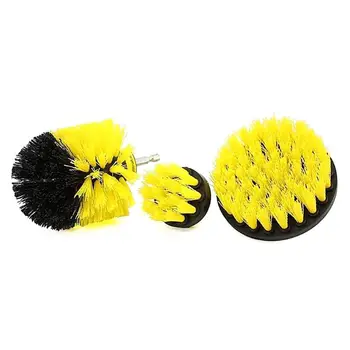 

3pcs Power Scrubber Brush Set For Bathroom Drill Scrubber Brush For Cleaning Cordless Drill Attachment Kit Power Scrub Brush