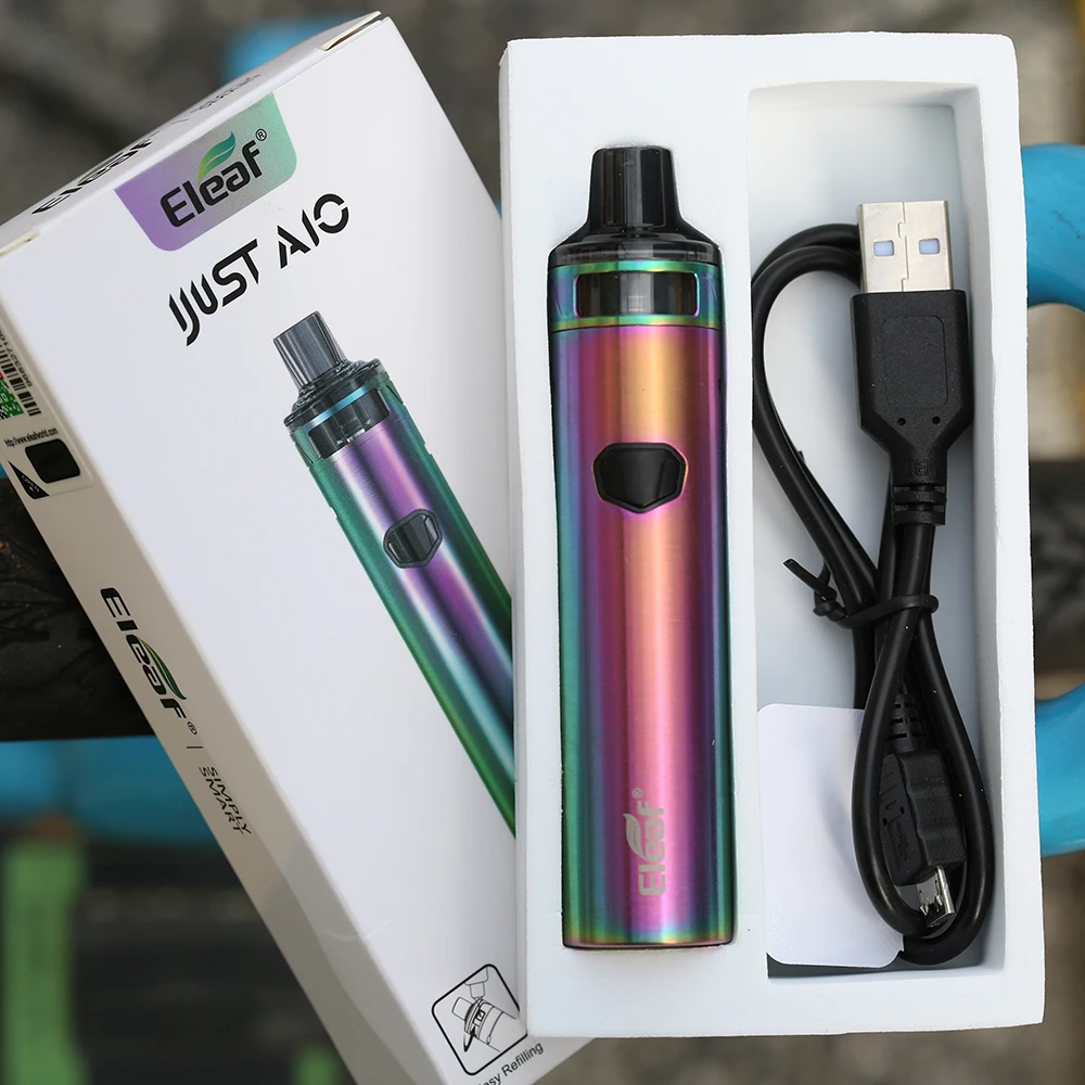 Новый комплект Eleaf iJust AIO 23 Вт с аккумулятором 1500 мАч емкостью 2 мл и максимальным