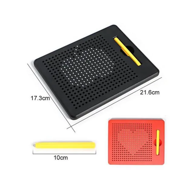 Magnetic Ball Sketch Pad Tablet With Magnet Pen Kids Learning Drawing Board Educational Toys For Children Adult Notebook Gift 6