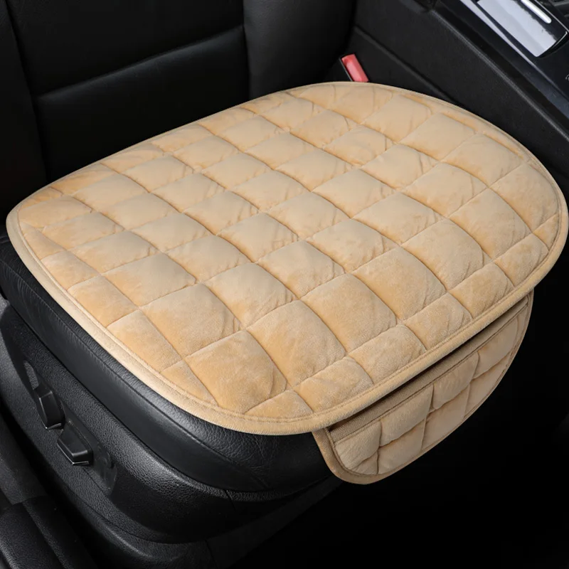 Winter Auto Volledige Dekking Seats Covers Pluche Auto Bekleding Voor Kia Ochtend Picanto Rio Cerato Ziel Zaad Optima Stinger k9 K900