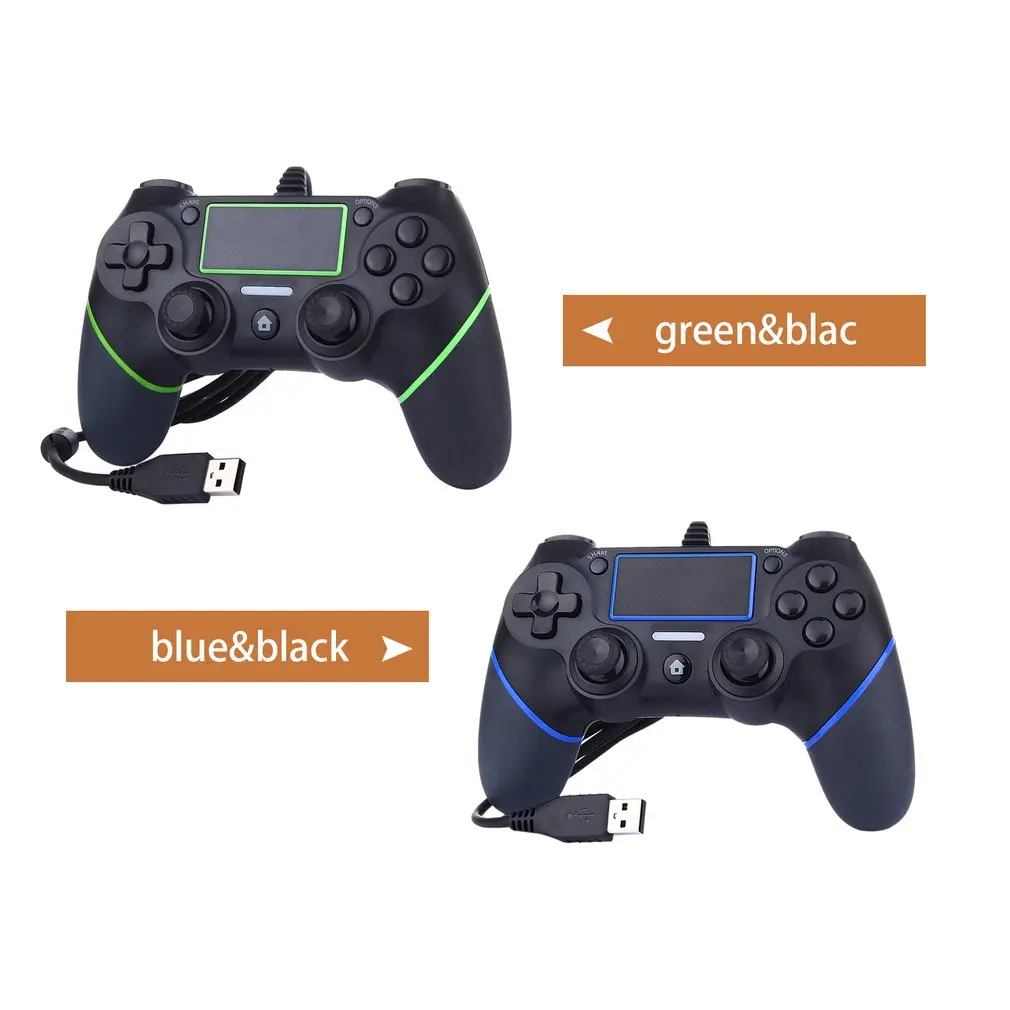 USB проводной игровой контроллер для sony playstation 4 джойстик игровой джойстик компьютерный мобильный телефон геймер геймпад игровая ручка