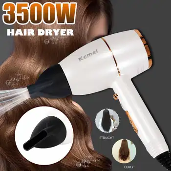 

NEW 3500W Professional 3-Speed Hair Dryer Hot Cold Ionic Blow Dryer Fast Heating Household Hairdryer Hairdressing Salon 220-240v