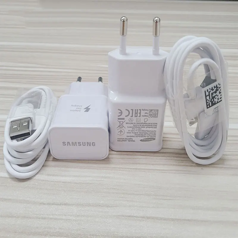 

Samsung Adaptive Fast Charger For Galaxy S10 S8 S9 Plus Note 8 9 A30 A50 A60 A70 2017 USB Quick Charge Power Adapter