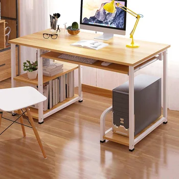 

Large size Desktop Notebook Office Bed Tray Escritorio Lap Laptop Stand Bedside Desk Computer Study Table with Storage Organizer