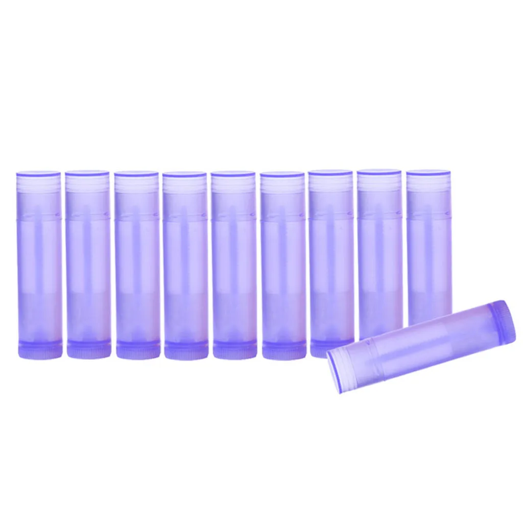 Empty Lipstick Bottles Lip Gloss Tube Lip Balm Pomade Vials Container 10pcs