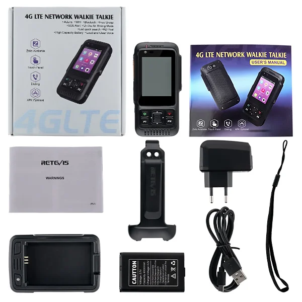Retevis RT70 сеть радио 4G Android 5.1.1 Смартфон Сим-карта gps LTE/WCDMA/GSM рация 4000 мАч Push-to-Talk POC радио