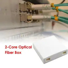 Junction Box Wall Mount 2 Cores Terminal Panel Fiber Optic Termination Box
