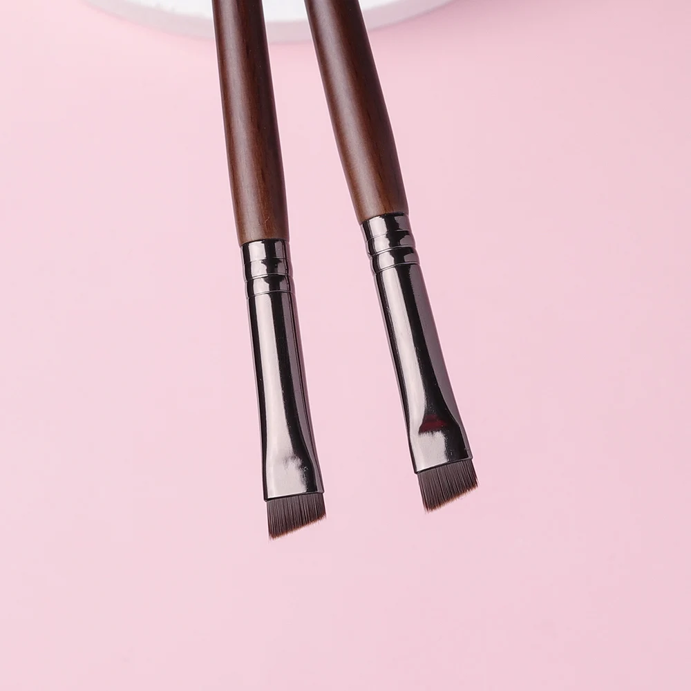 Bethy  Beauty  N74 2pcs Liner and Brow Brush Cosmetic Makeup Tools