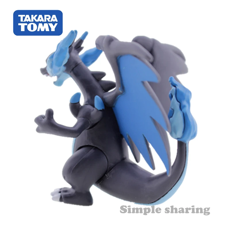 Takara tomy tomica moncolle ex esp 08, фигурки Покемон, Детские литые игрушки, детские куклы из смолы, забавная Волшебная детская безделушка mega charizard