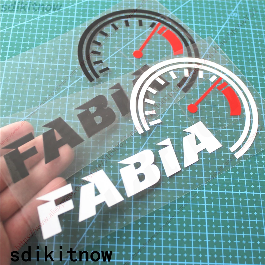 

Car Dash borad Decal Sticker Styling Front Rear Windows windshield Decoration For skoda fabia 1 2 3 mk1 mk2 accessories