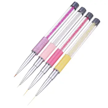 

NOQ professional Manicure Pull Pen Nail Art Tools Pearl Rod Dotting Brushes Tool For Gel Polish Drawing Nail Stuff Pen