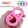 New Stress Relief Toy 8 Track Fidget Pad Cube Challenging Desk Toy Handle Toys P31B 1