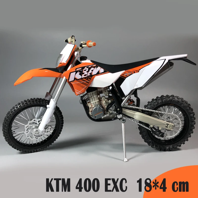 Заводская 1:12 KTM 450 SX горная рама из сплава для кросса, модель мотоцикла, рама из сплава, Детский Рождественский подарок - Цвет: KTM 400 EXC