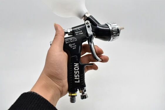 Mini paint sprayer 1.2mm spray gun paint spray gun Geniuselect mini spray  gun