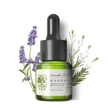 

Tea Tree Oil Moisturizing Anti-Acne Shrinking Pores Brighten Skin Tone Face Care Essential Oil