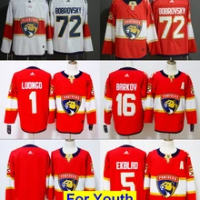 Детский Молодежный свитер Florida Aleksander Barkov Sergei Bobrovsky Robo Luongo Aaron Ekblad