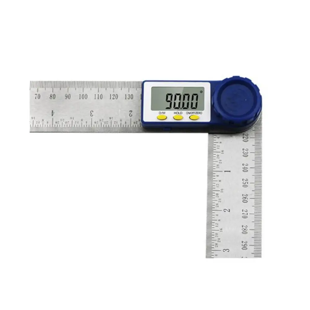 200mm Digital Angle Ruler Protractor Angle Finder Stainless Steel Inclinometer Goniometer Electroni