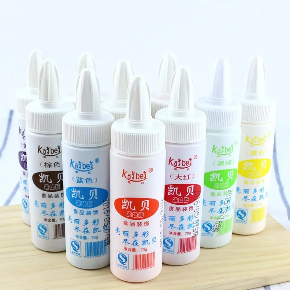 New Food Coloring Fruit Powder Cake Fondant Macaron Soap Tools Dessert Decal Baking Color Decoration P7P8 | Дом и сад