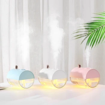 

Cute USB Aromatherapy Oil Diffuser Lamp Light Mist Maker Humidification for Home of fice Humidifier