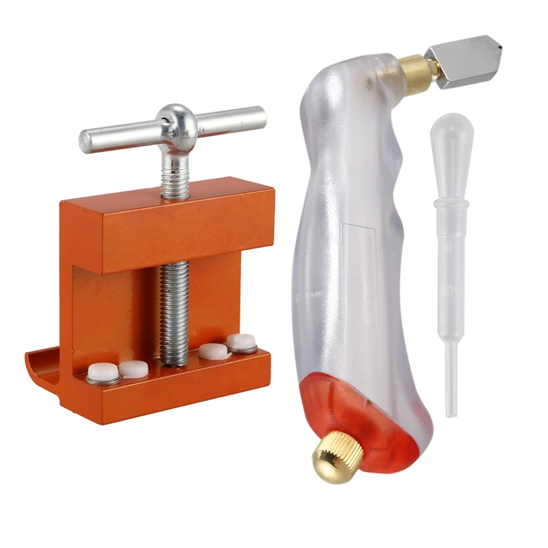 

Glass Cutting Knife Ceramic Tile Glass Divider Breaking Side Clamp with Grip Glass Cutter