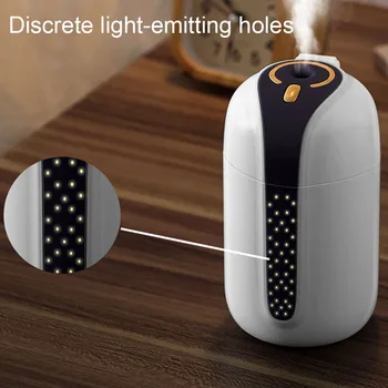 

Portable LED Car Air Humidifier Essential Oil Diffuser Mini USB Air Humidifier Purifier Car ultrasonic Aromatherapy Diffuser USB