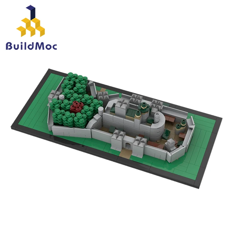 BuildMOC модель из фильма Игра престолов коллекция 2 архитектура Винтерфелла