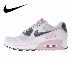 Оригинальный и аутентичный с Nike AIR MAX 90 ESSENTIAL Sport Для женщин кроссовки дышащие удобные спортивные дизайнерская женская обувь, 616730-112