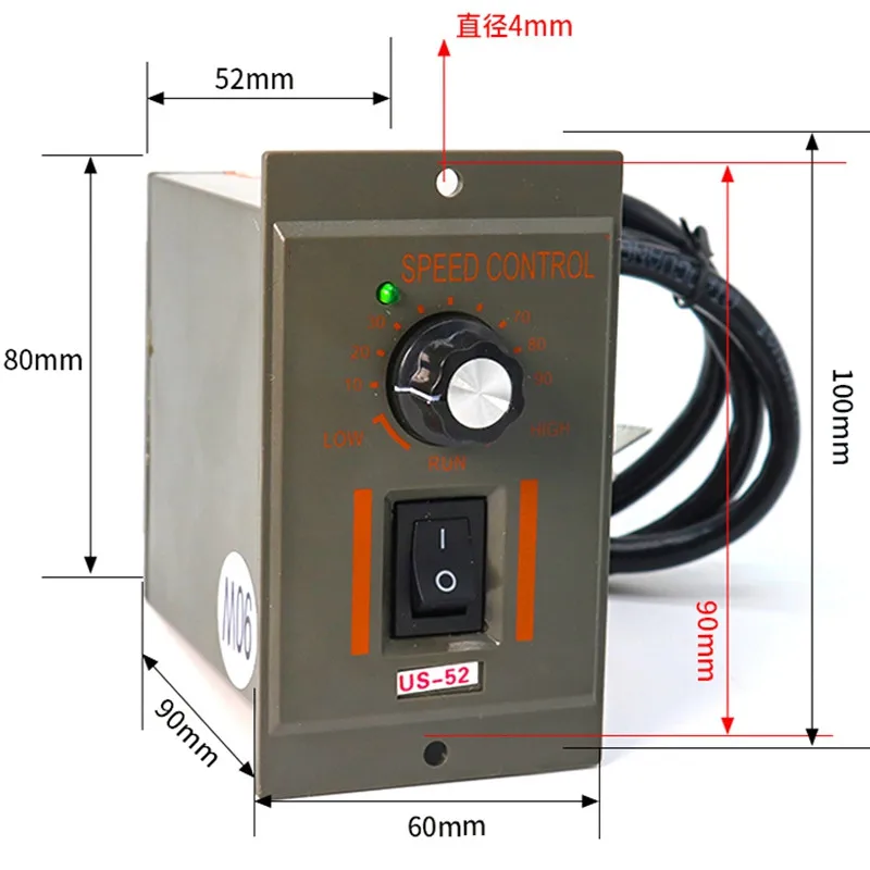 Drives & Starters Speed Controls 1Pc 250W 220V 240V AC 6 Terminals