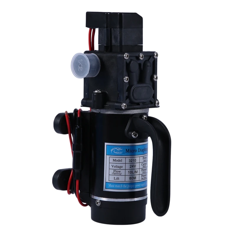 Электрический водяной насос 10L/M 24V 120W Self подкачивающий мембранный насос для высокое Давление шайба