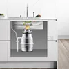 Food Waste Disposer Kitchen Home Sink Sewer Kitchen Fruit  Core Vegetable Leaf Stem Tea Residue Punch Free Processor Appliances 2