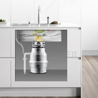 Food Waste Disposer Kitchen Home Sink Sewer Kitchen Fruit  Core Vegetable Leaf Stem Tea Residue Punch Free Processor Appliances 2