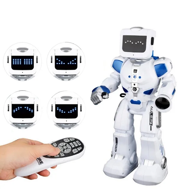 Child Learning Toy Intelligent Water Driving Remote Control RC Robot With Dancing Interactive RC Walking Glissade robot Toy gift 2