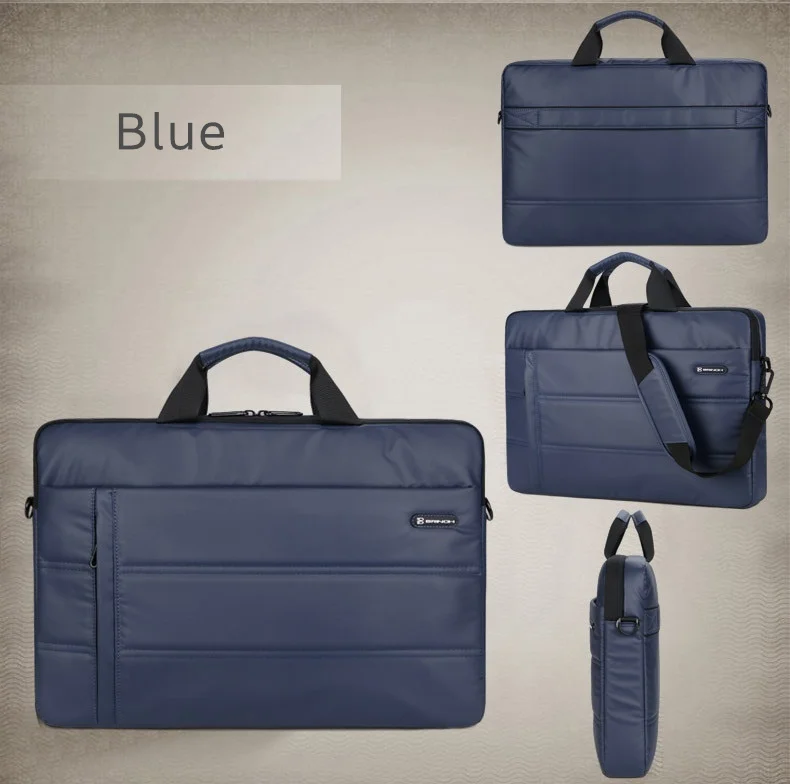 Brinch сумка для ноутбука 1", 15,6 дюймов 13,3 переноска ноутбука чехол портфель для MacBook Водонепроницаемый Анти-трения сумки сумка на плечо