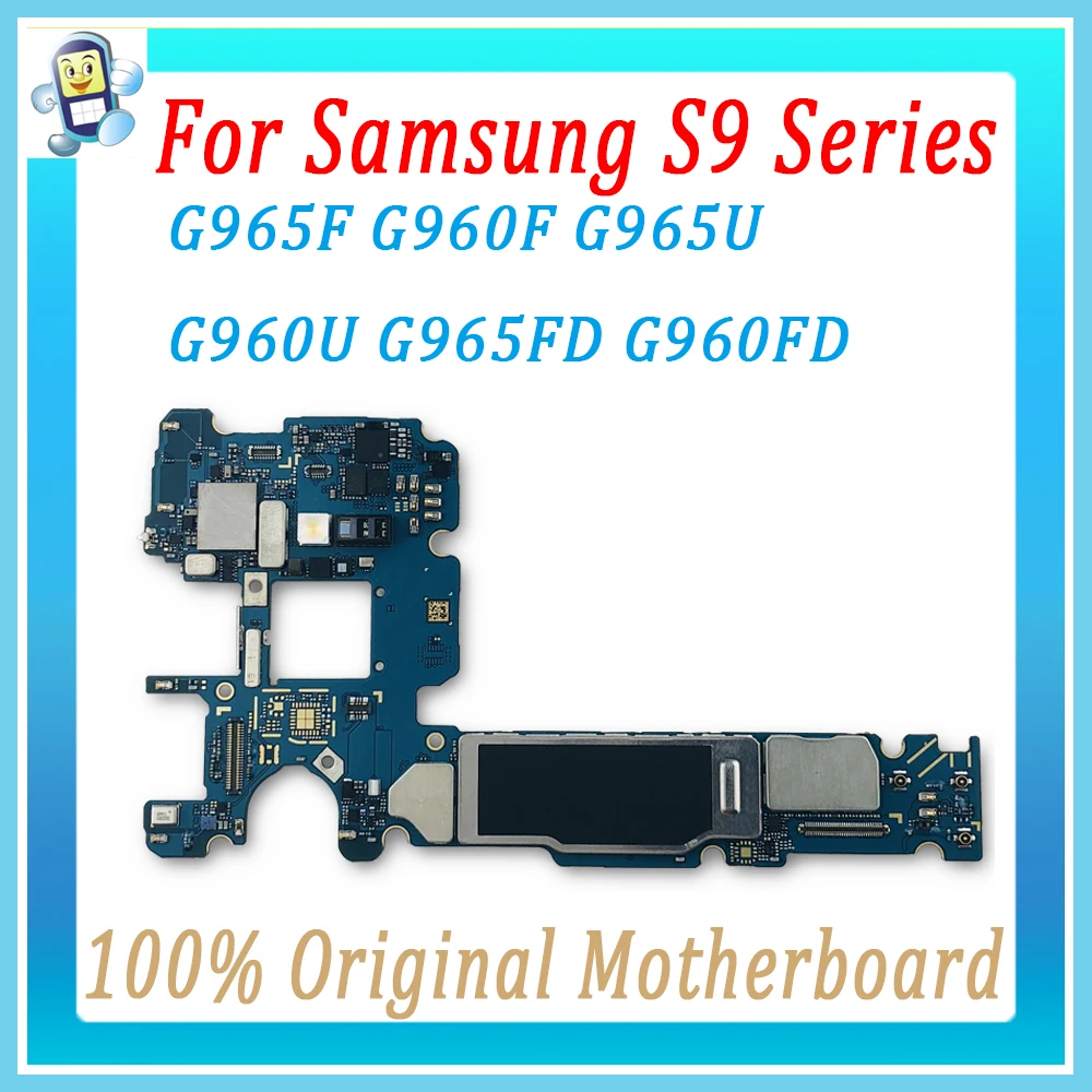 

Original Motherboard For Samsung Galaxy S9 Plus G960F G960U G960FD G965F G965U G965FD Mainboard Unlocked Logic Board