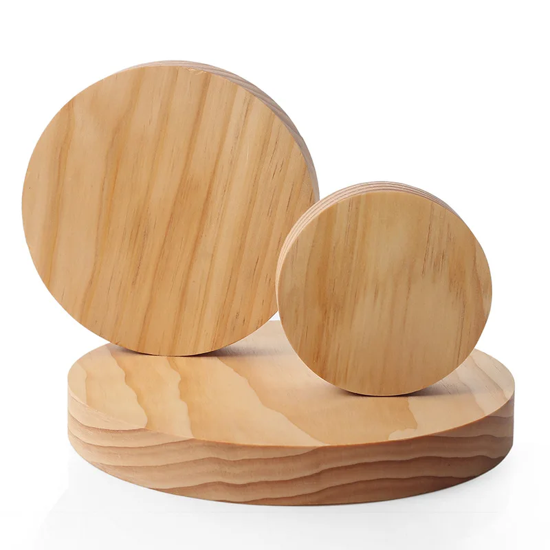 Round Jewelry Trays Ring Bracelet Display Stand  Necklace Stand Brooch Display Window Counter Jewelry Boxes & Organizers