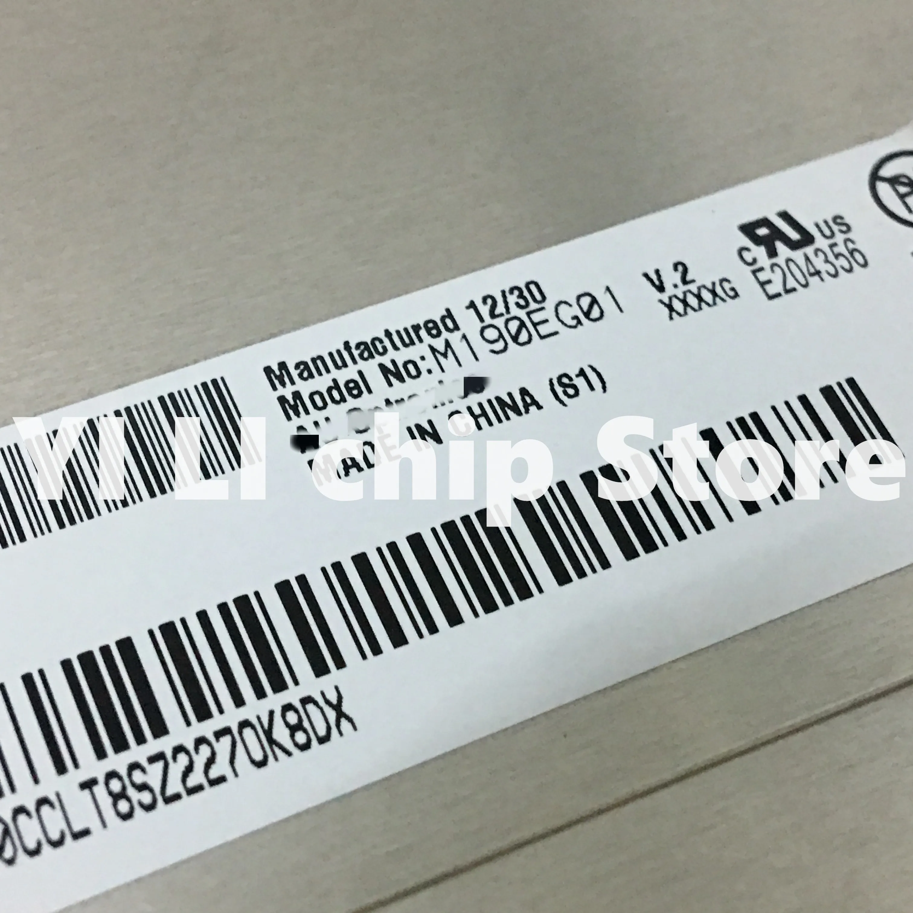 100%  ׽Ʈ LCD ũ, M190EG01 V.0 M190EG01 V.2 M190EG01 V.3 19 ġ