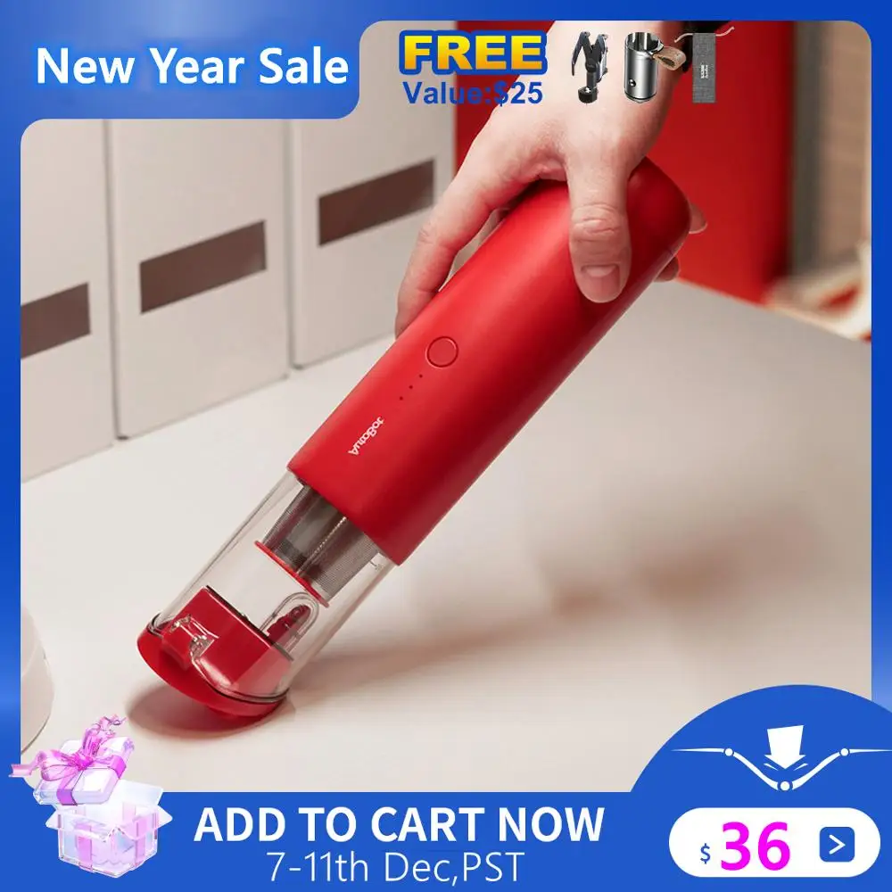 

AutoBot Vmini Handheld Vacuum Cleaner Cordless & Portable Auto Cleaner Mini Car Autos Home Cordless Carpet Sofa Dust Cleaner