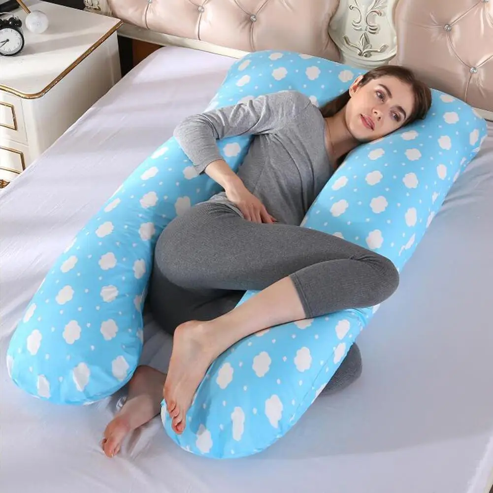 

Sleeping Support Pillow For Pregnant Women Body Cotton U Shape Nap Maternity Pillows Pregnancy Side Sleepers