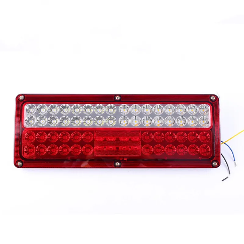 

2Pcs 24V LED Tail Light Turn Singal Car Truck Trailer Brake Stop Rear Reverse Turn Indicator Lamp Lorry Caravan Taillight Lamp