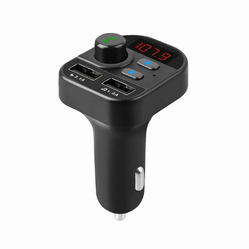 Автомобильная Беспроводная гарнитура Bluetooth TF карта ЖК MP3-плеер двойной USB 2.1A автомобильное зарядное устройство для телефона для автомобиля электронные аксессуары