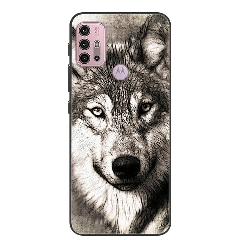 Fashionable Soft Silicone Back Cover Phone Case - Fits 6.5'' Models