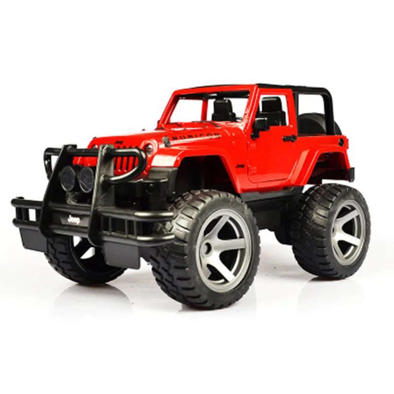 Новое поступление 35 см 1:12 RC автомобиль на радиоуправлении Jeep Dirt Bike Модель игрушечных автомобилей с пультом дистанционного управления подарок для детей один ключ открыть/закрыть дверь - Цвет: Red