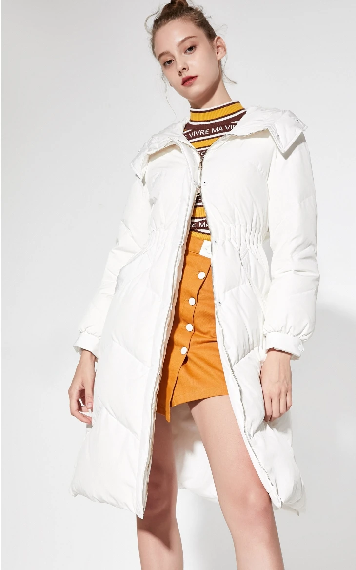 Vero Moda женский с капюшоном меховой воротник длинный пуховик | 319412503
