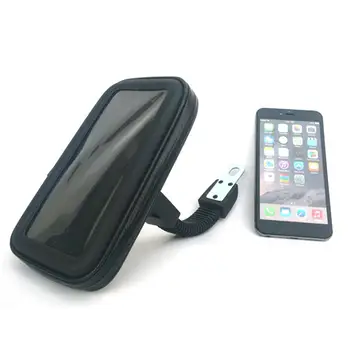 

6 Inch MTB Road Bicycle Bike Bag Case Phone Holder brompton Waterproof Motorcycle Handlebar Bracket Mobile Phone Mount Case