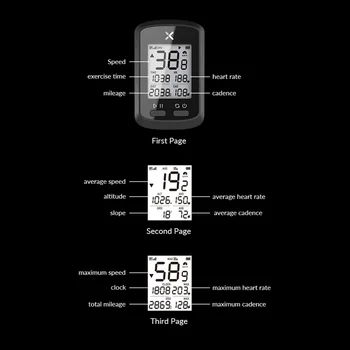 

Bike Wireless Speedometer G+ GPS Computer Waterproof Road Bike MTB Bicycle Bluetooth ANT+ with Cadence Cycling Computers