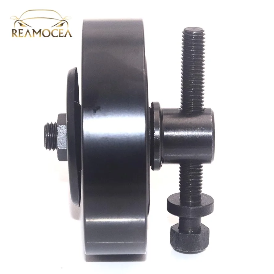 Reamocea 97834-29010 автомобиля Сталь натяжитель приводного ремня Регулировка шкива для Hyundai Accent Elantra Tucson Kia Rio Spectra Soul 1995 2012